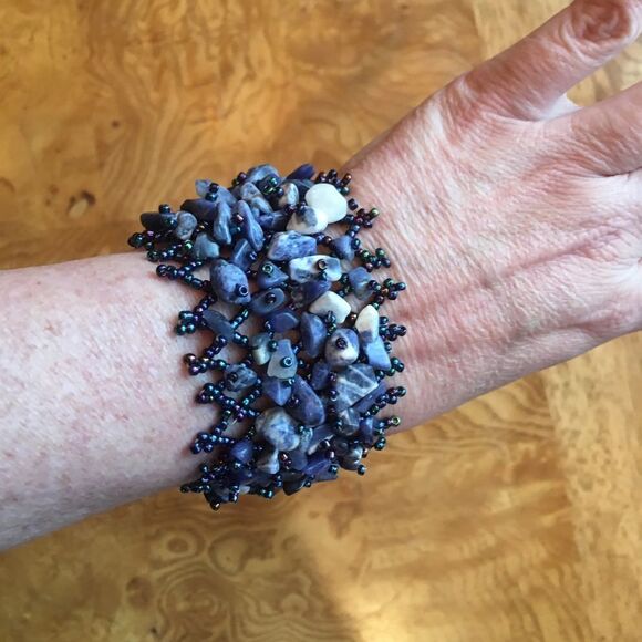 FANTASTIC BLUE Rock Bracelet! - Picture 4 of 6